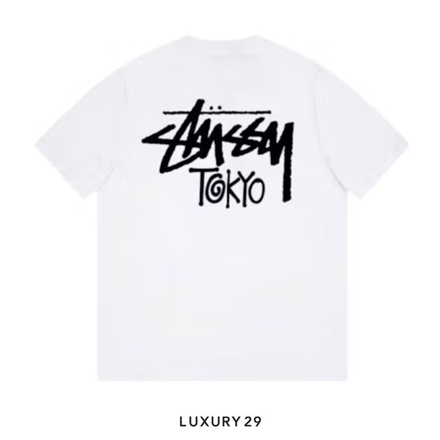 STUSSY STOCK TOKYO SS253 TEE WHITE STUSSY