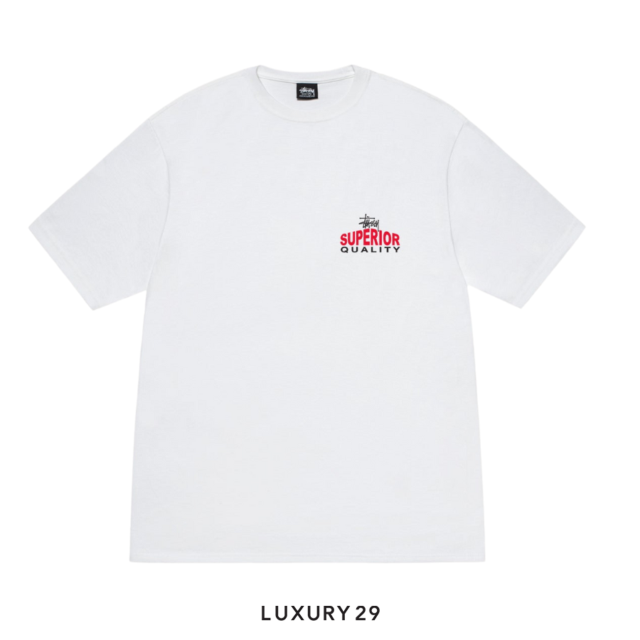 STUSSY SUPERIOR QUALITY TEE WHITE STUSSY