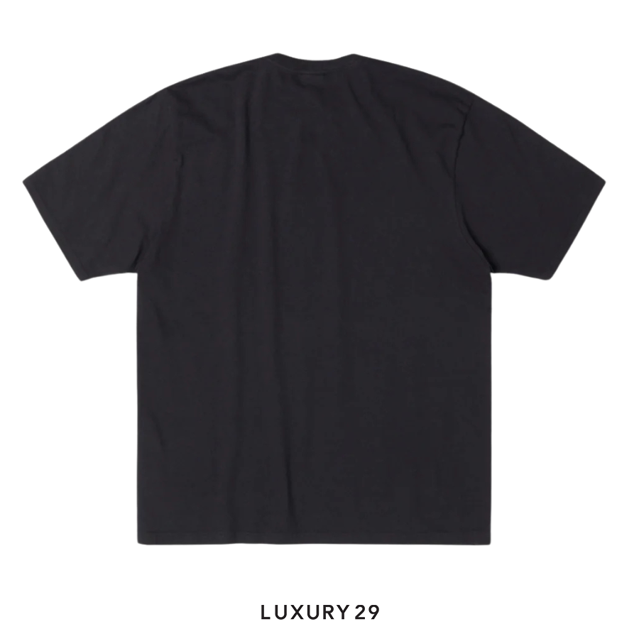 STUSSY WEAR TEE PIGMENT DYED BLACK STUSSY