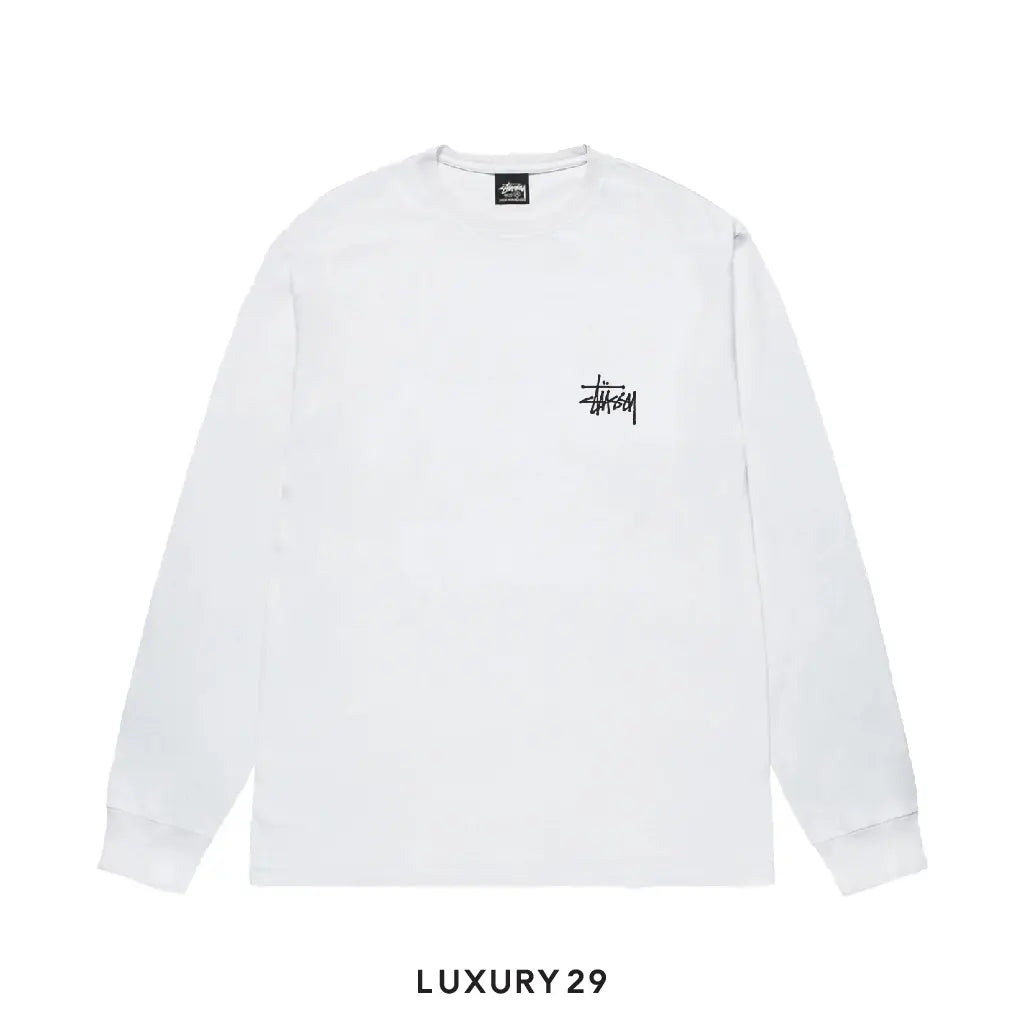 Stussy BASIC STUSSY LS TEE White STUSSY