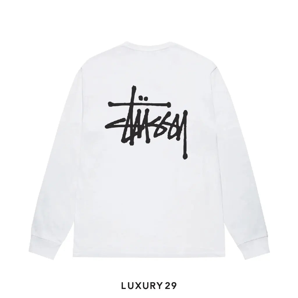 Stussy BASIC STUSSY LS TEE White STUSSY