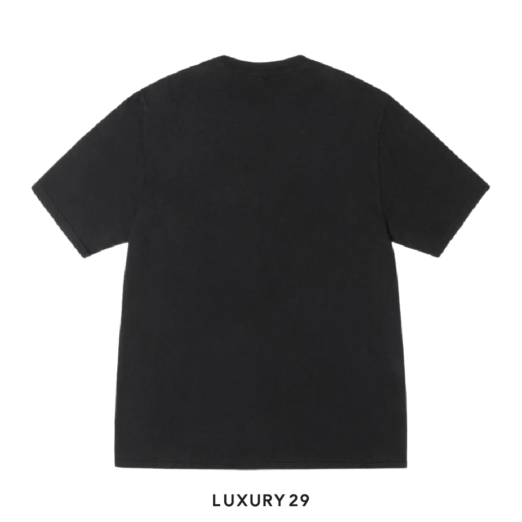 Stussy BIG & MEATY TEE PIGMENT DYED Black STUSSY