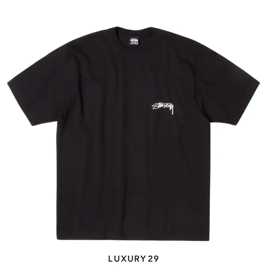Stussy BODY SCAN TEE BLACK