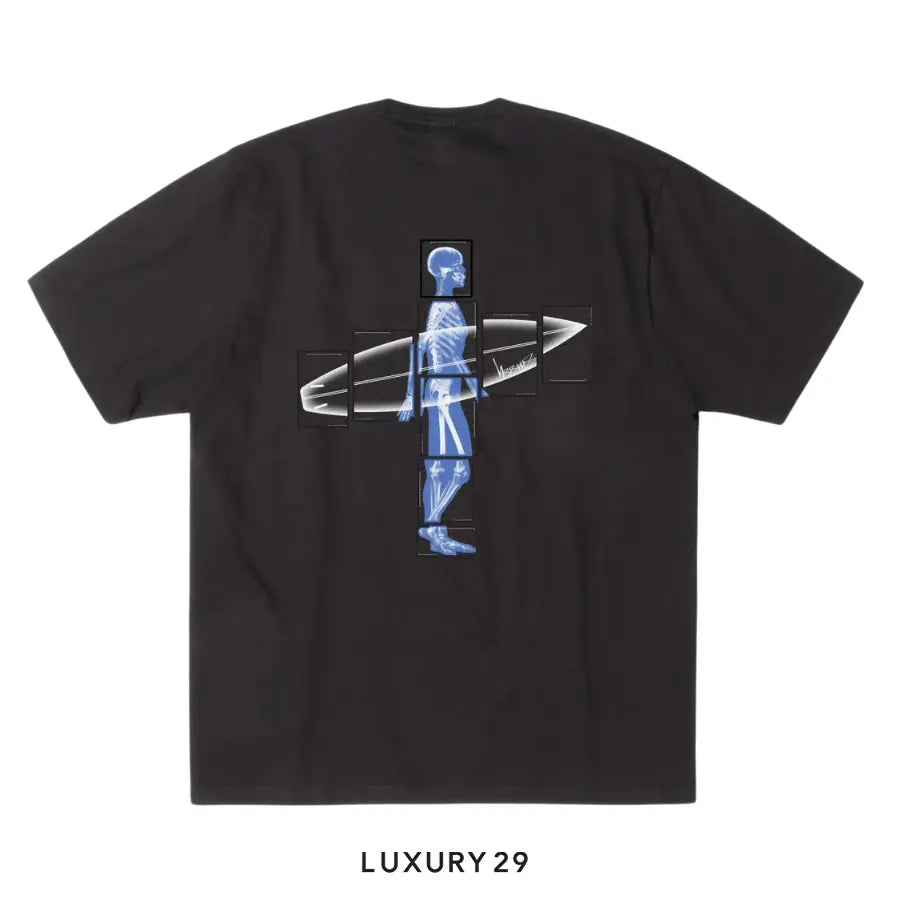 Stussy BODY SCAN TEE BLACK