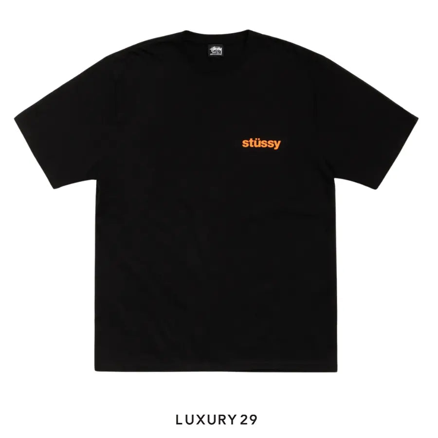 Stussy BUILT TOUGH TEE BLACK