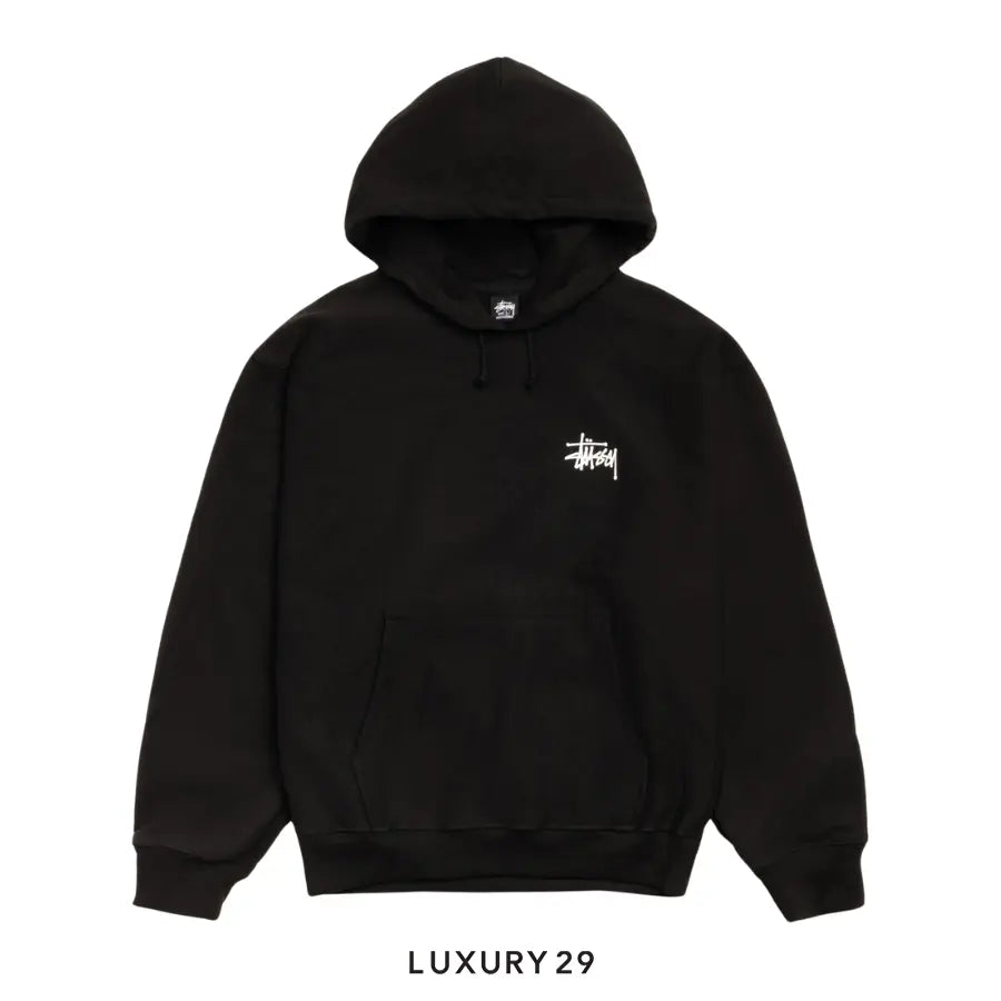 Stussy Basic Stussy Hoodie Black 2024 STUSSY Luxury29