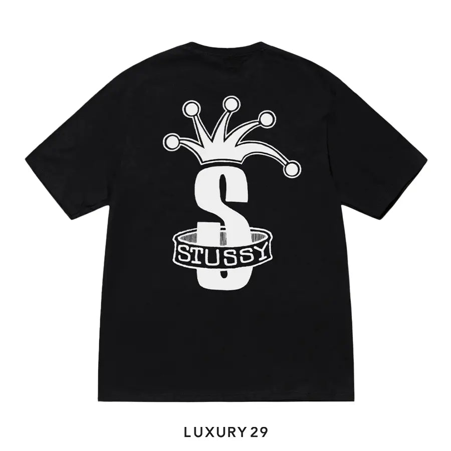 Stussy Crown Band Tee Black STUSSY