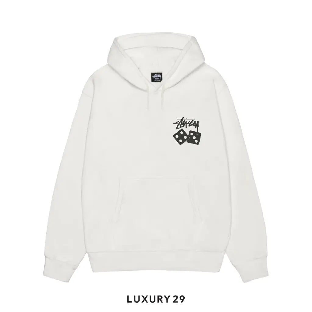 Stussy DICE HOODIE PIGMENT DYED Natural STUSSY