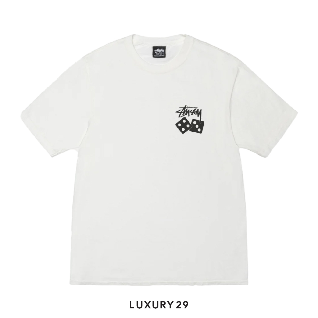 Stussy DICE TEE PIGMENT DYED Natural STUSSY