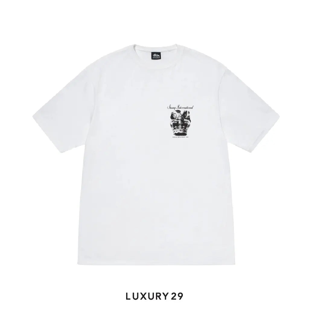 Stussy Dog Crown Tee White STUSSY