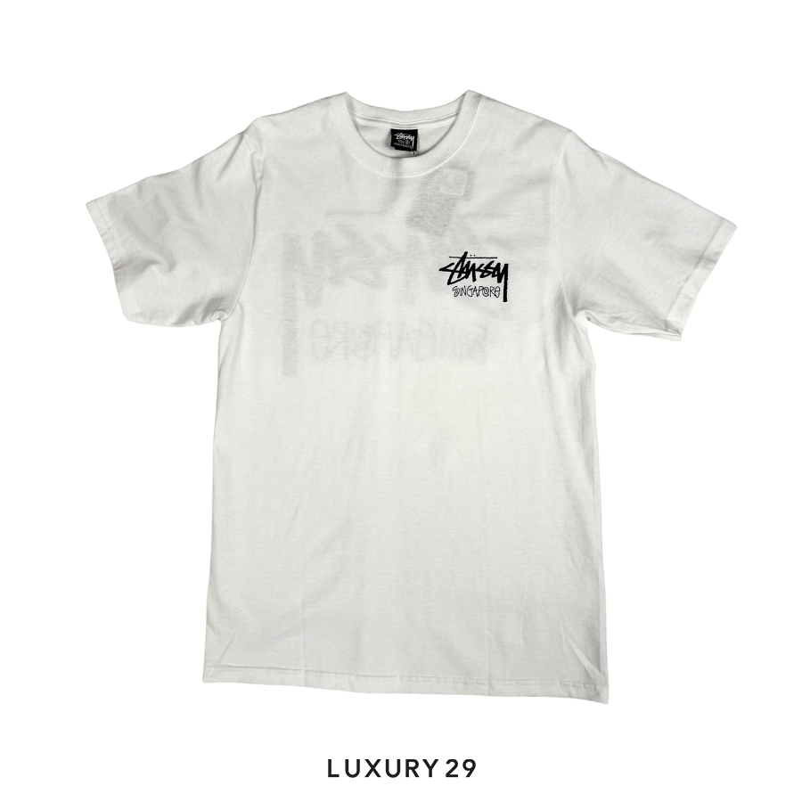 Stussy Exclusive Singapore tee Natural STUSSY