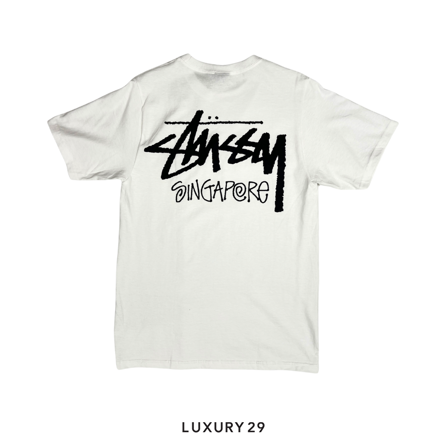 Stussy Exclusive Singapore tee Natural STUSSY