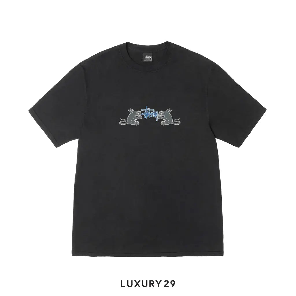 Stussy HOMEBREW TEE PIGMENT DYED Black STUSSY