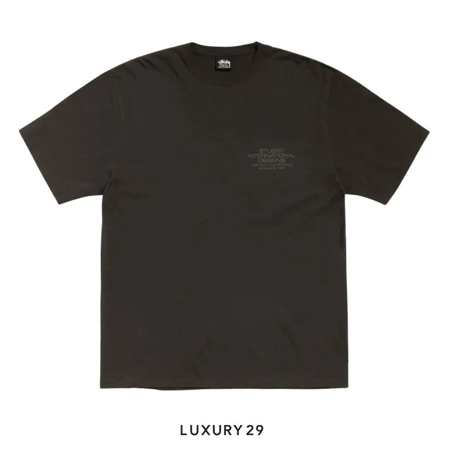 Stussy INTERNATIONAL DESIGNS TEE PIGMENT DYED