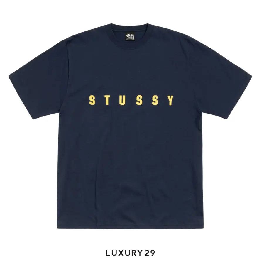 Stussy LENS TEE Navy