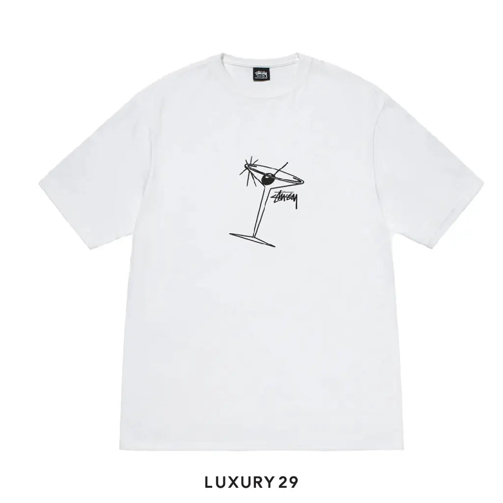 Stussy Martini Tee Natural STUSSY