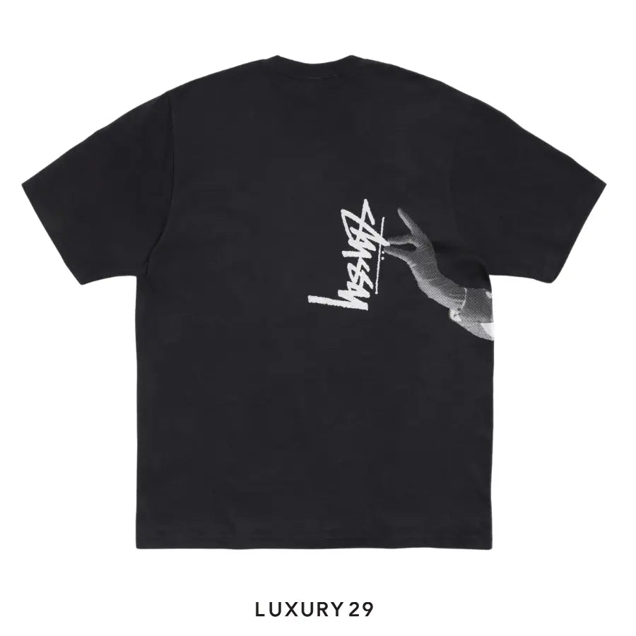 Stussy PARIS TEE Faded Black