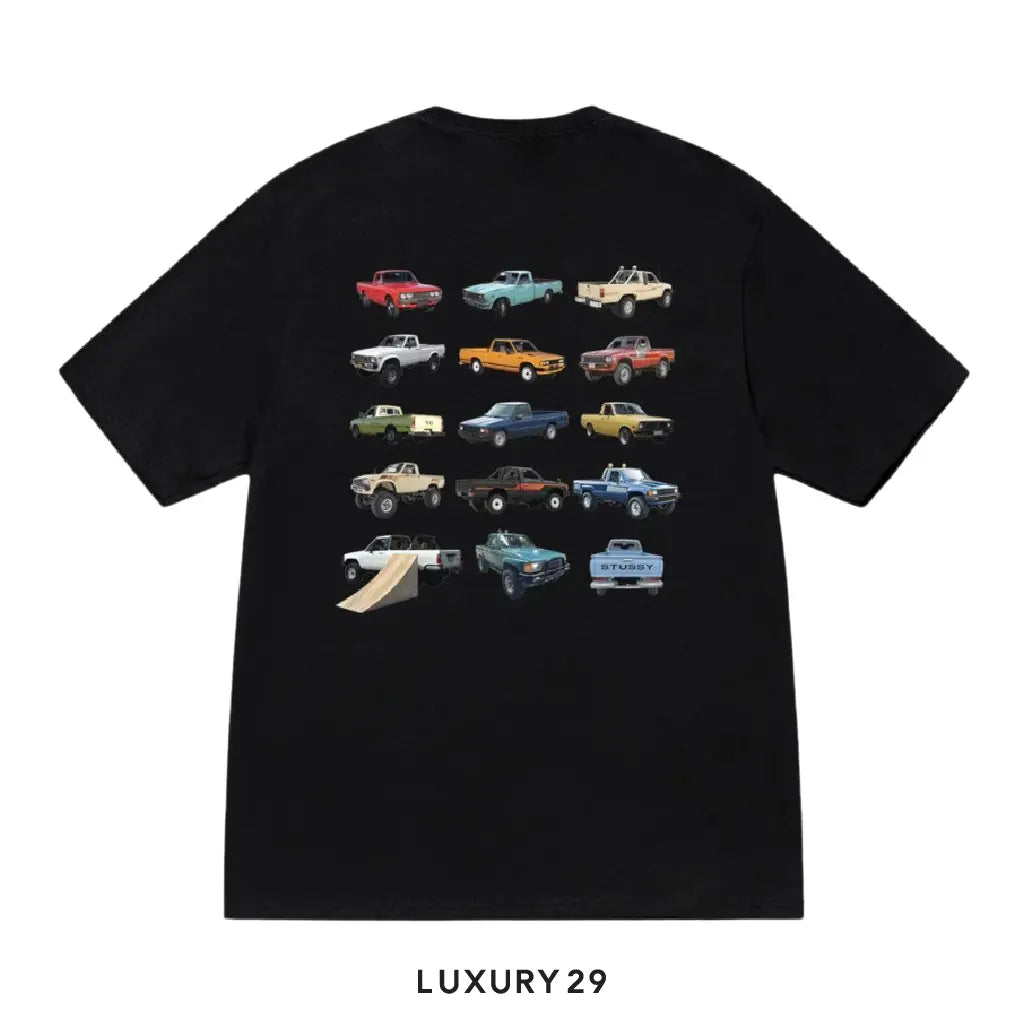 Stussy PICKUP TEE Black STUSSY