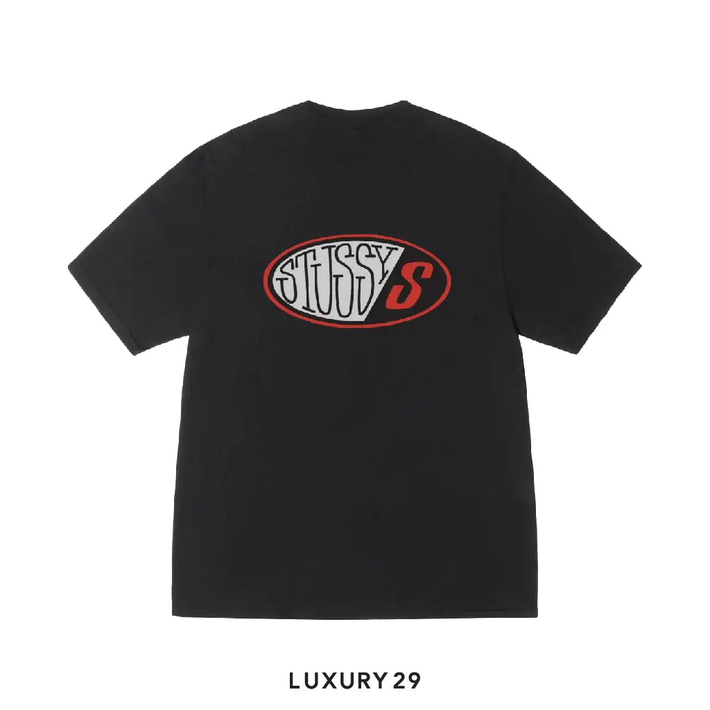 Stussy PITSTOP TEE PIGMENT DYED Black STUSSY