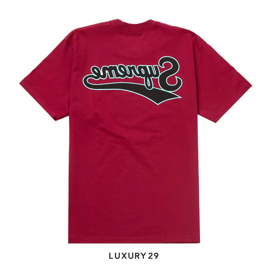 Supreme Backwards Tee 'Cardinal' SUPREME
