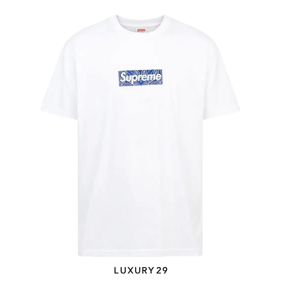 Supreme Bandana Box Logo Tee White