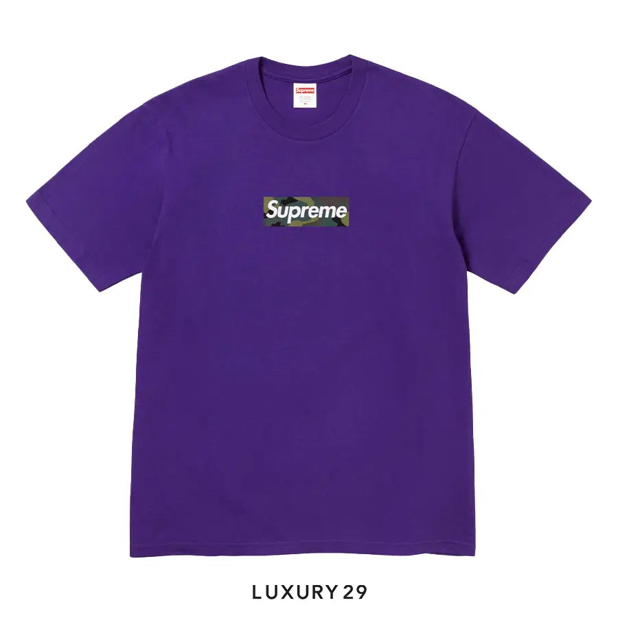 Supreme Box Logo Tee 'Purple' SUPREME