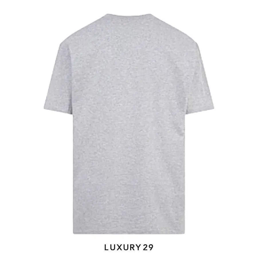 Supreme Emilio Pucci Box Logo Tee Heather Grey/Dusty Pink SUPREME