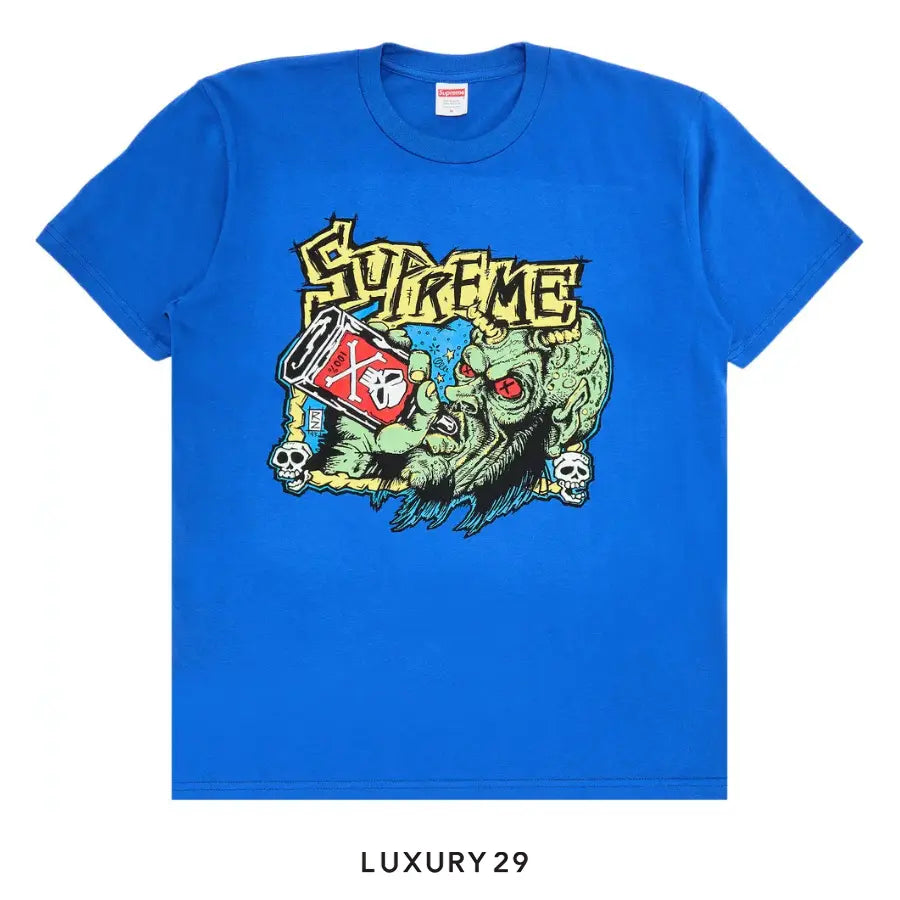 Supreme Fuckin Blowout Tee 'Royal' Blue