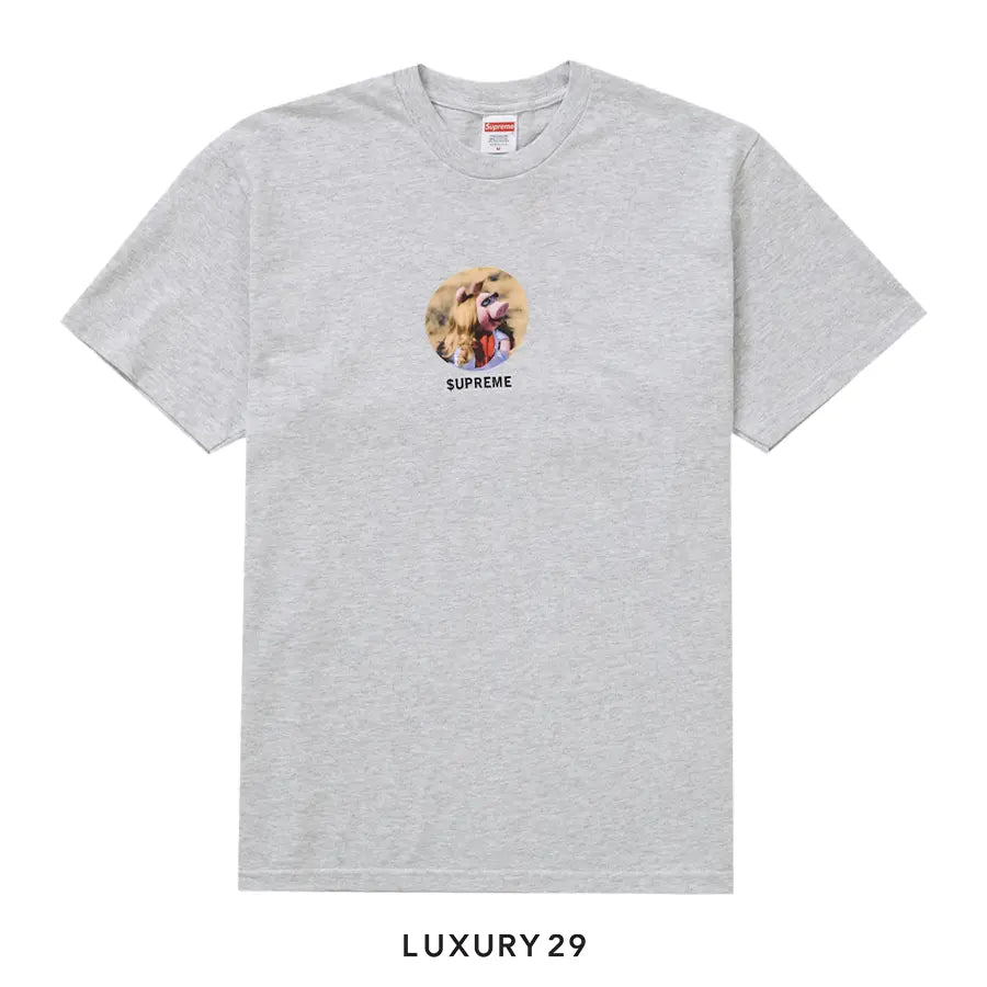 Supreme Miss Piggy Tee 'Grey' SUPREME