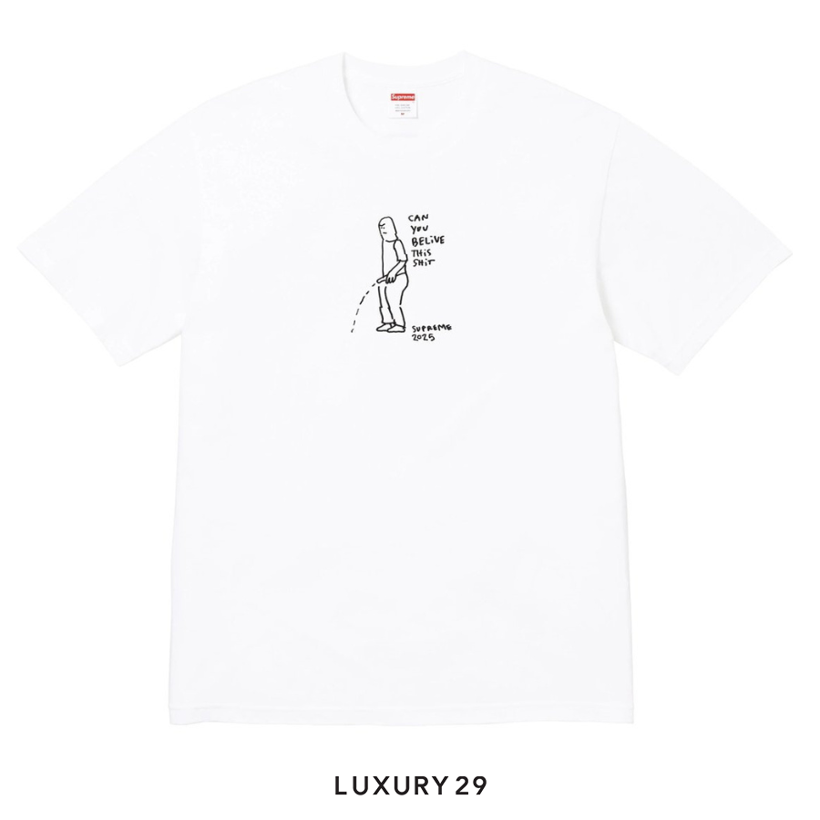 Supreme Piss Tee Whiite SUPREME