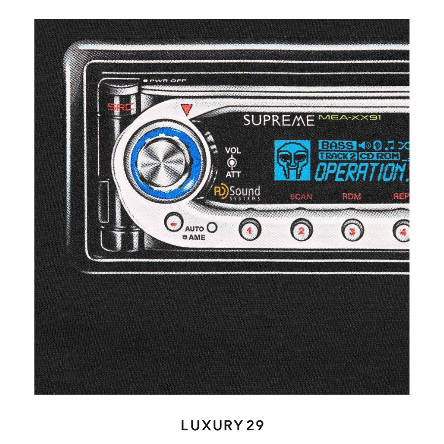Supreme Receiver Tee Black SUPREME