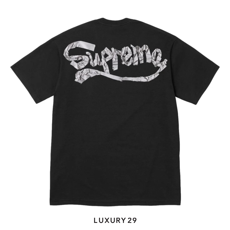 Supreme Tape Tee Navy SUPREME