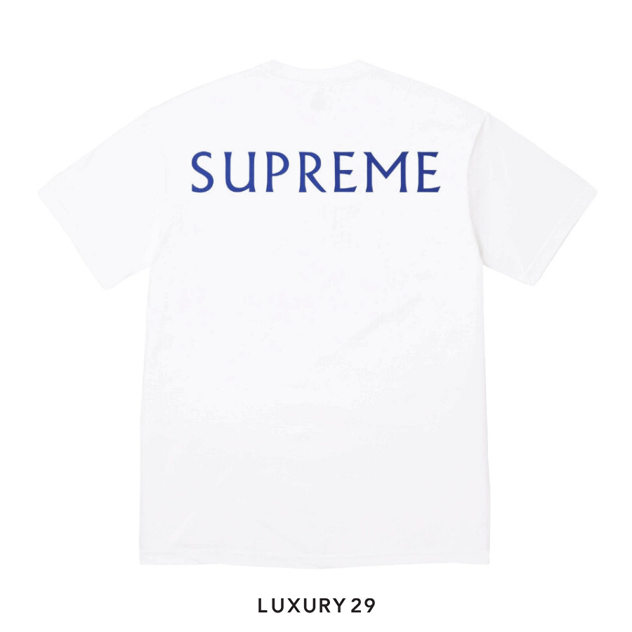 Supreme X Damien Hirst Black Sheep Tee White SUPREME