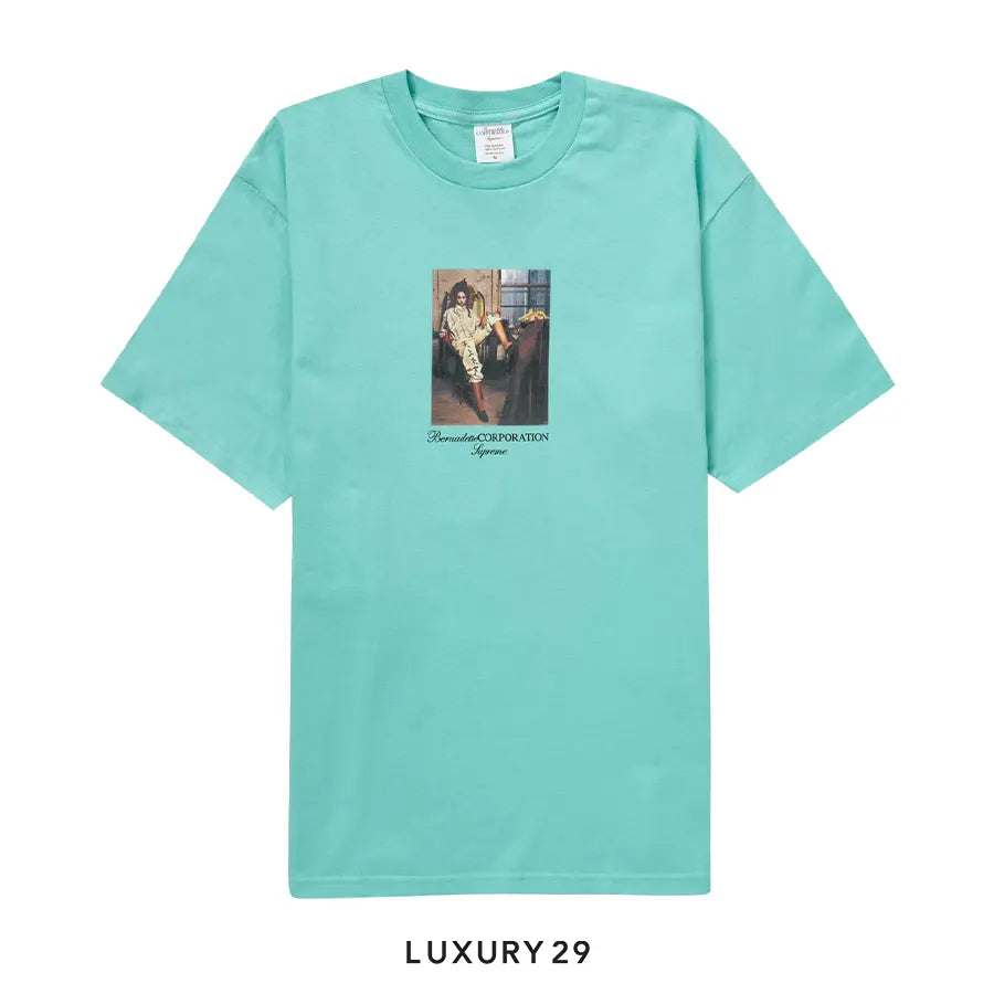 Supreme x Bernadette Corporation Fuck Tee 'Teal' SUPREME