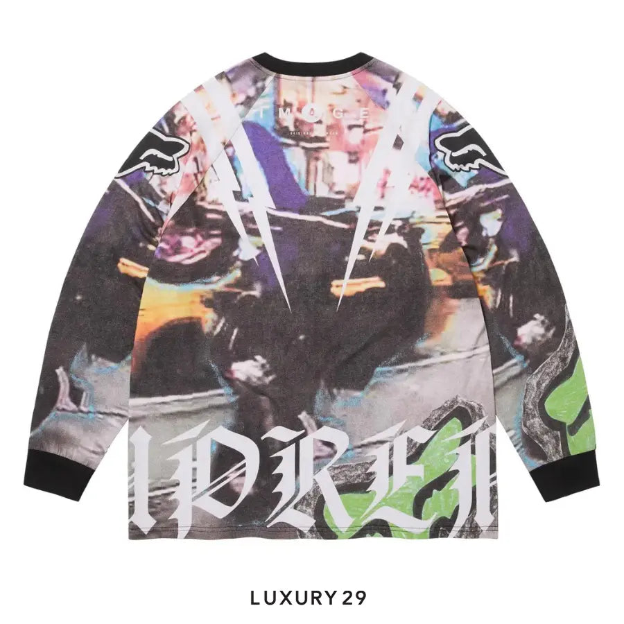 Supreme x Fox Racing Long-Sleeve Top 'Multicolor'