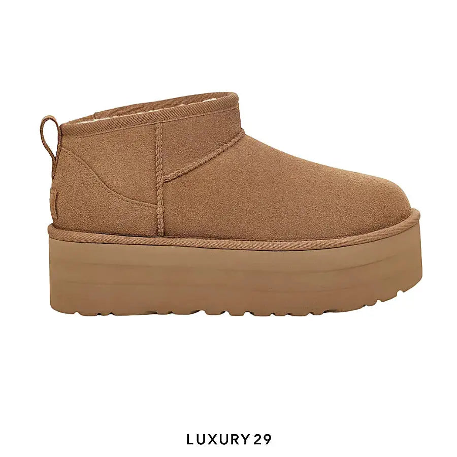 UGG Classic Ultra Mini Platform Chestnut