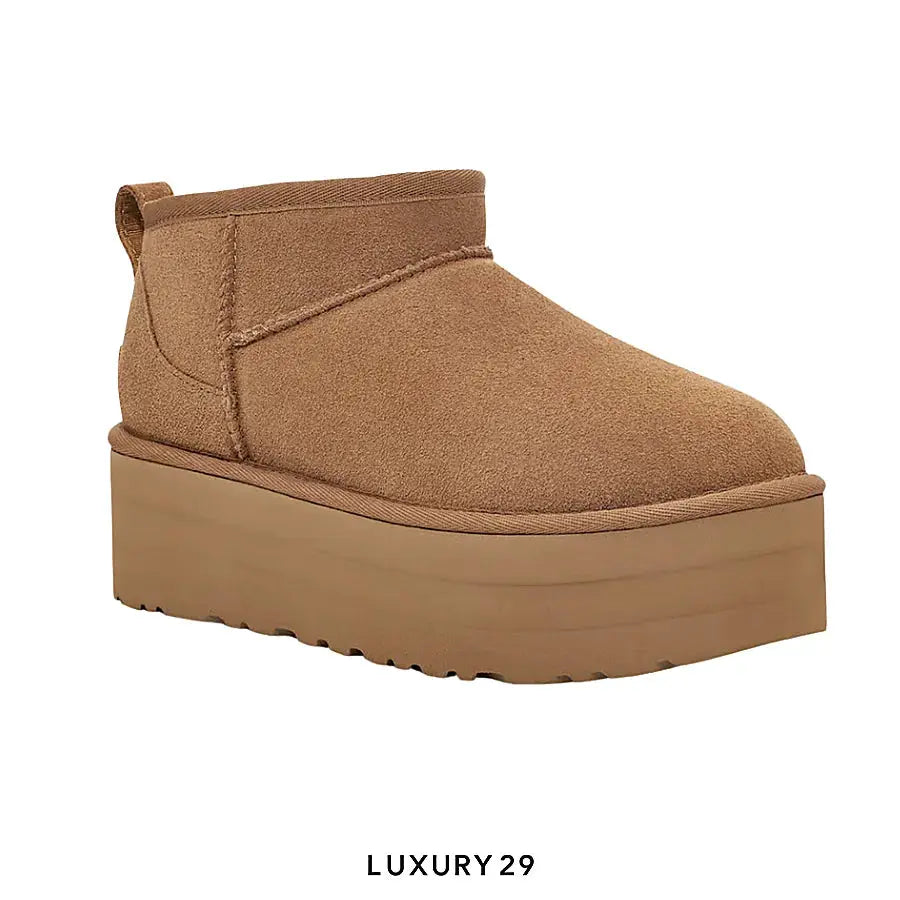 UGG Classic Ultra Mini Platform Chestnut