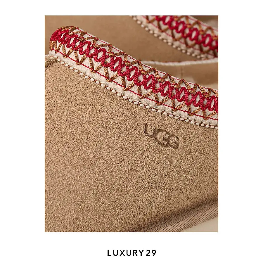 UGG Tasman II Sand / Dark Cherry