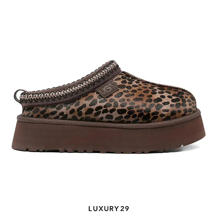 UGG Tazz Caspian leopard-print platform