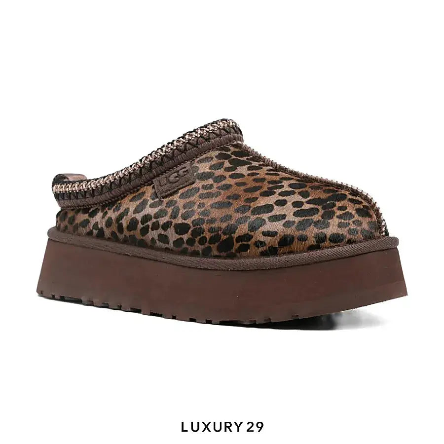 UGG Tazz Caspian leopard-print platform
