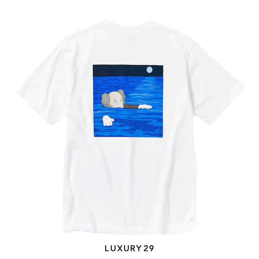 Uniqlo X KAWS UT Short Sleeve Artbook Cover T-Shirt White UNIQLO