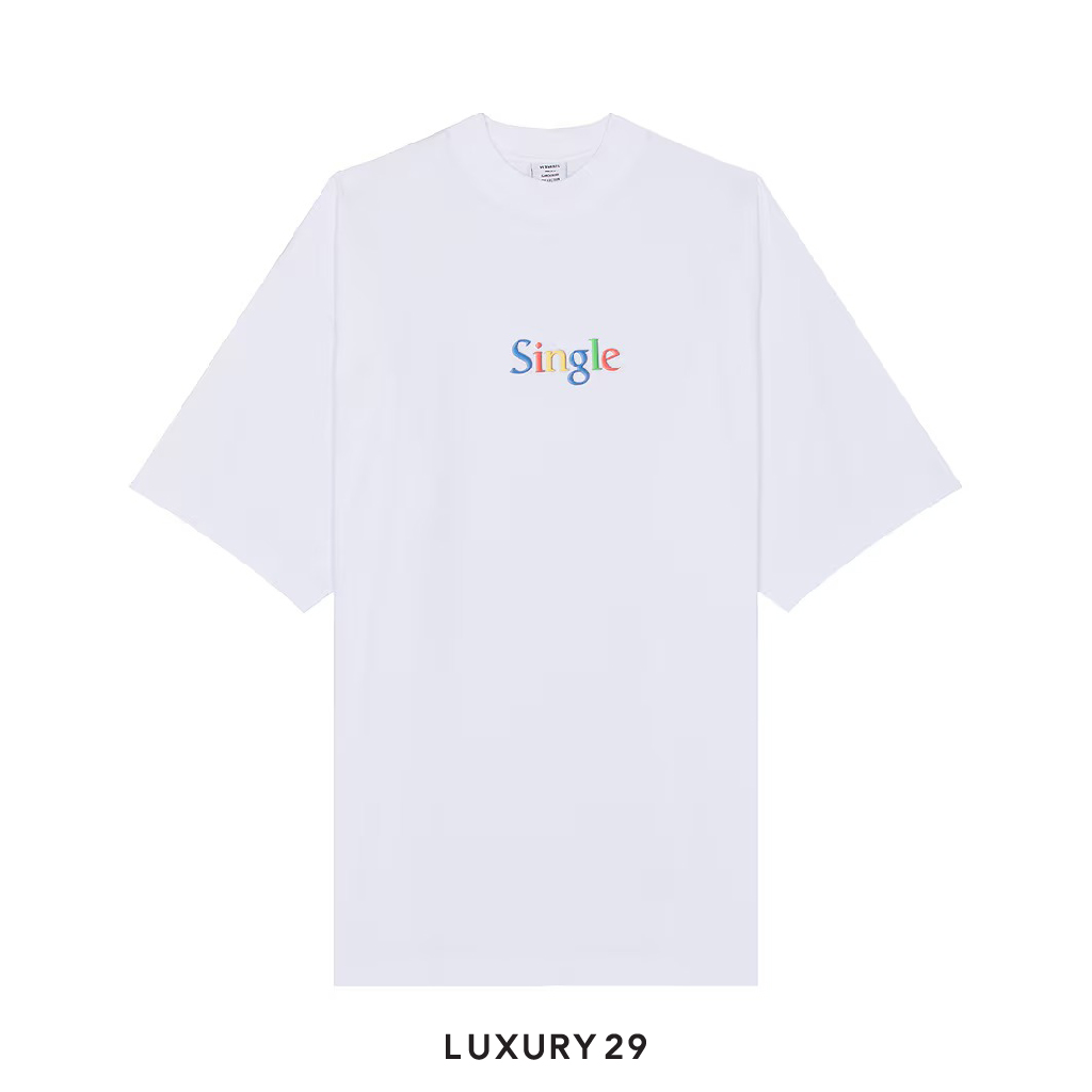 VETEMENTS Single-print T-shirt White VETEMENTS
