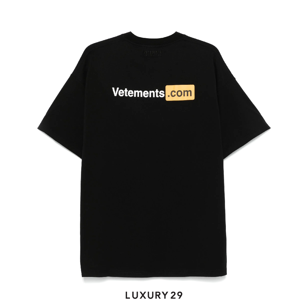 VETEMENTS Vetements.Com T-Shirt Black VETEMENTS