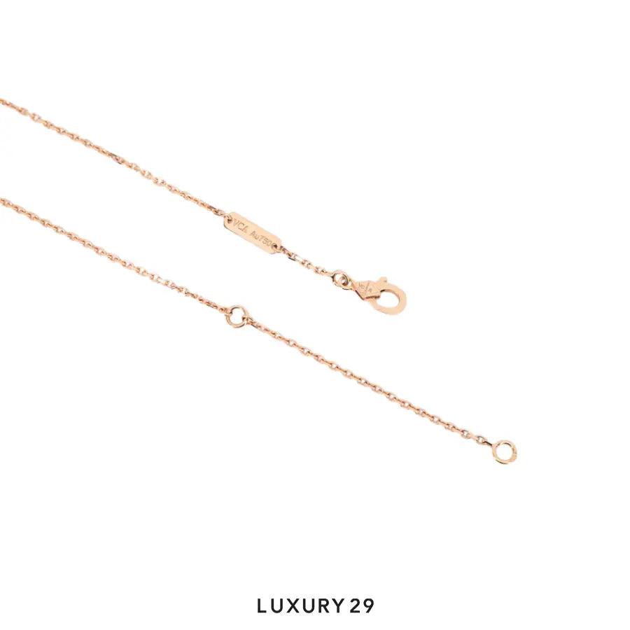 Van Cleef & Arpels Vintage Alhambra Necklace Obsidian from the 2023 VAN CLEEF & ARPELS Luxury29