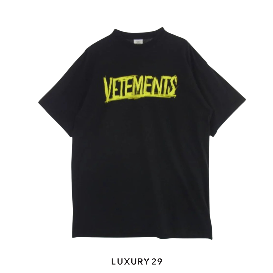 Vetements 20AW World Tour Tee Black VETEMENTS