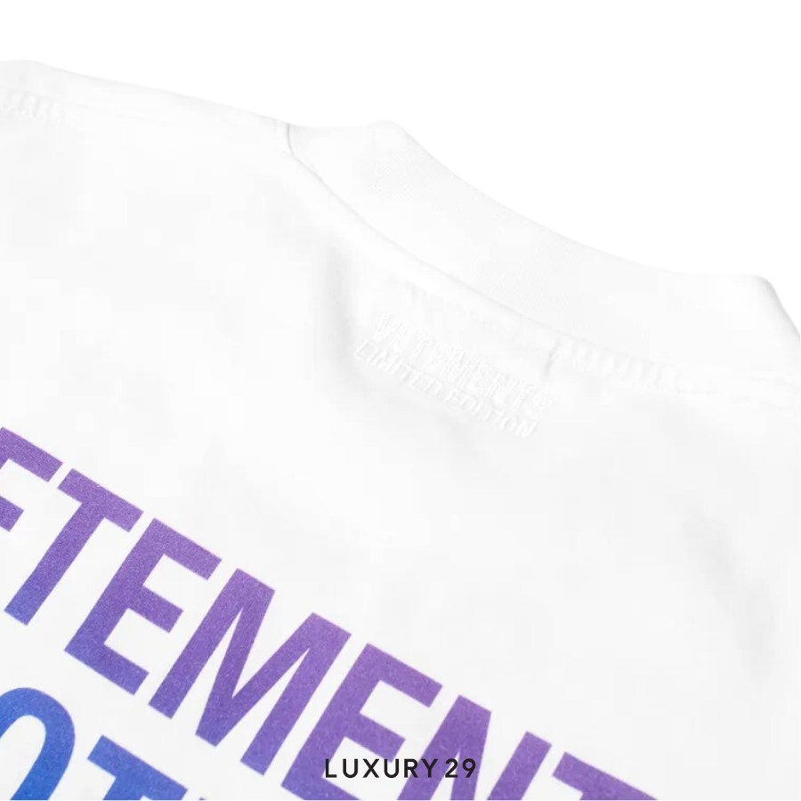 Vetements Translation T-shirt White & Rainbow VETEMENTS