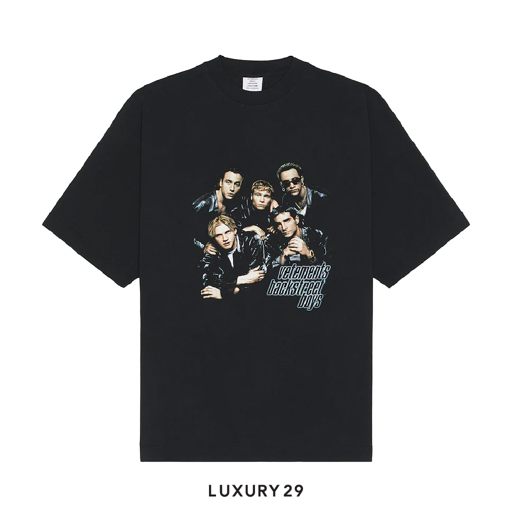 Vetements 'Backstreet Boys' T-Shirt Black VETEMENTS