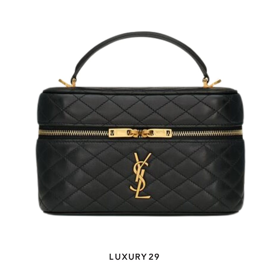 YSL GABY vanity bag in lambskin Black YSL
