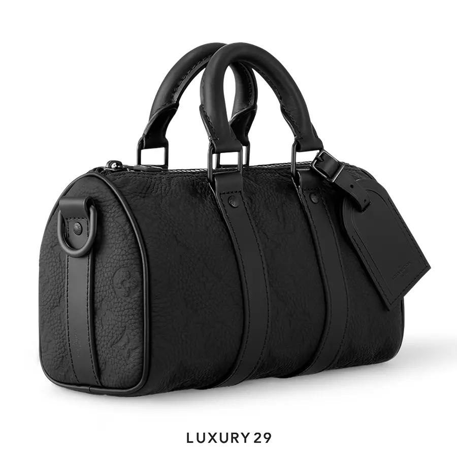 Louis Vuitton LV Keepall Bandouliere 25 Black LOUIS VUITTON Luxury29