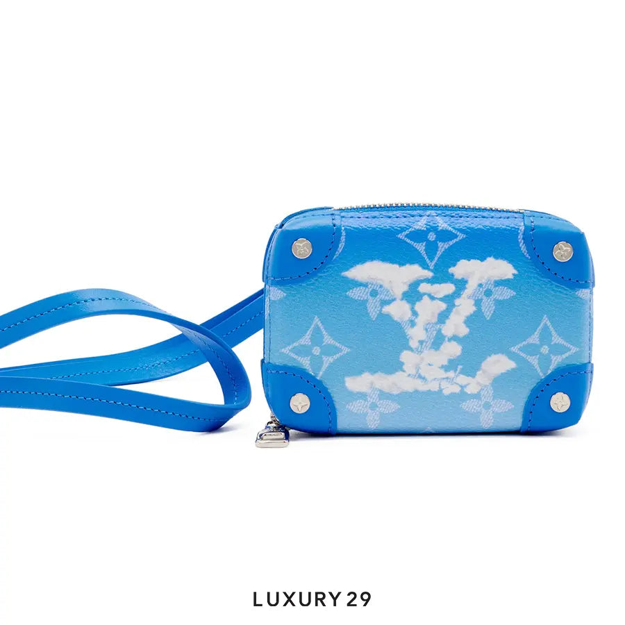 Louis Vuitton LV Soft Trunk NW Clouds Monogram Blue